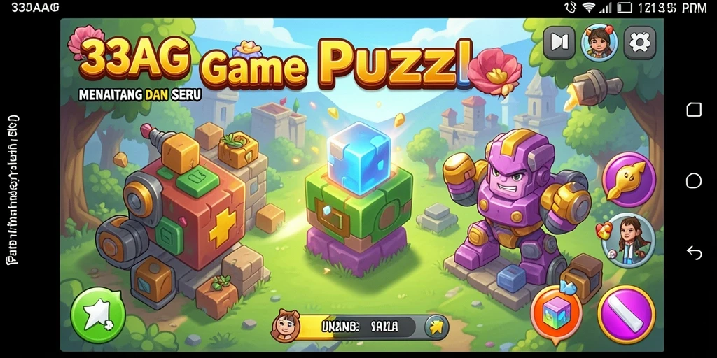 Tampilan gameplay 33AG yang penuh tantangan dan seru.