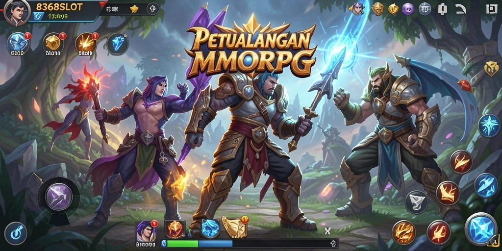Gameplay seru dengan grafik memukau di 8368SLOT.