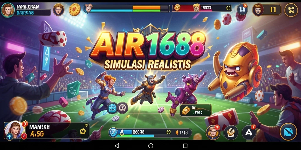 Tampilan gameplay AIR168 yang menarik dengan simulasi mendalam.