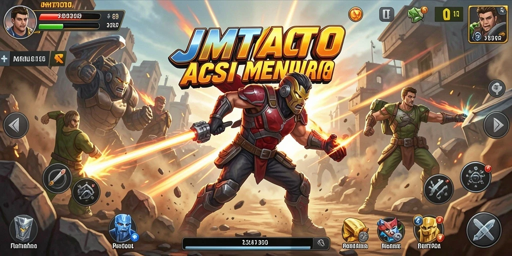 Screenshot JMTOTO menampilkan aksi seru dan grafis menawan.