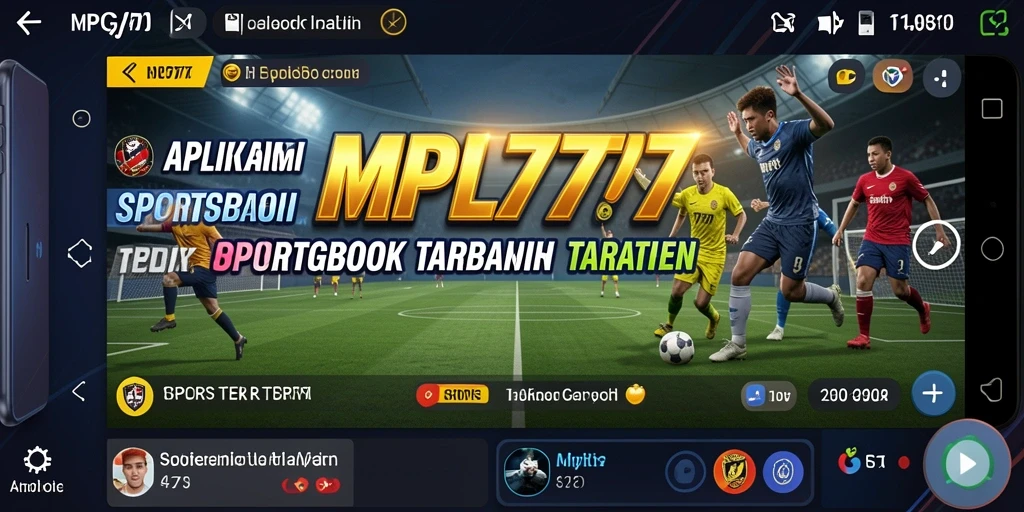 Tampilan menarik dari gameplay MPL777 di dunia Sportsbook.