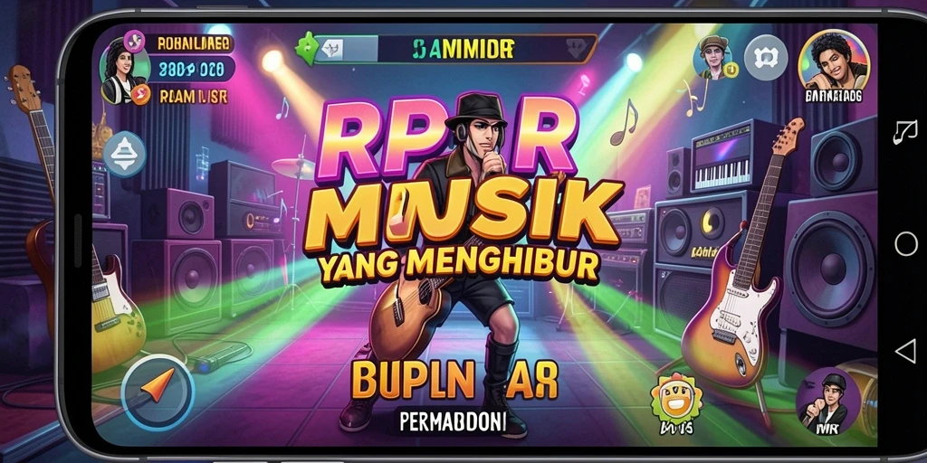 Tampilan gameplay RPRR yang seru dan interaktif.