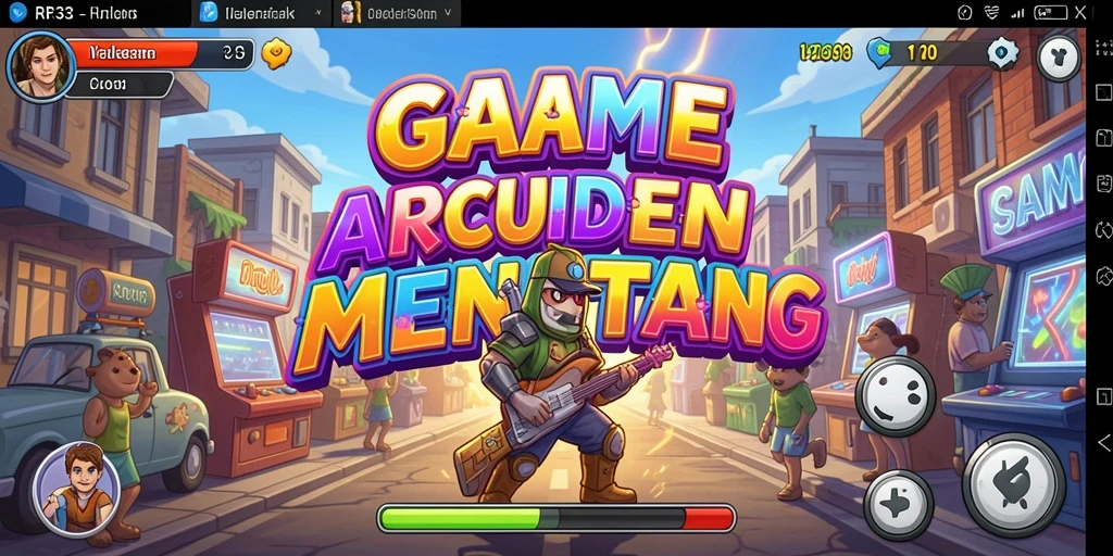 Tampilan gameplay seru dan menantang dari RR33.