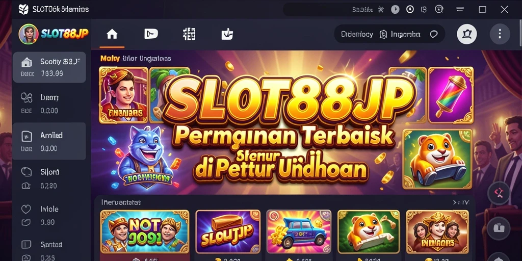 Tampilan gameplay SLOT88JP yang mengasyikkan dan penuh warna.