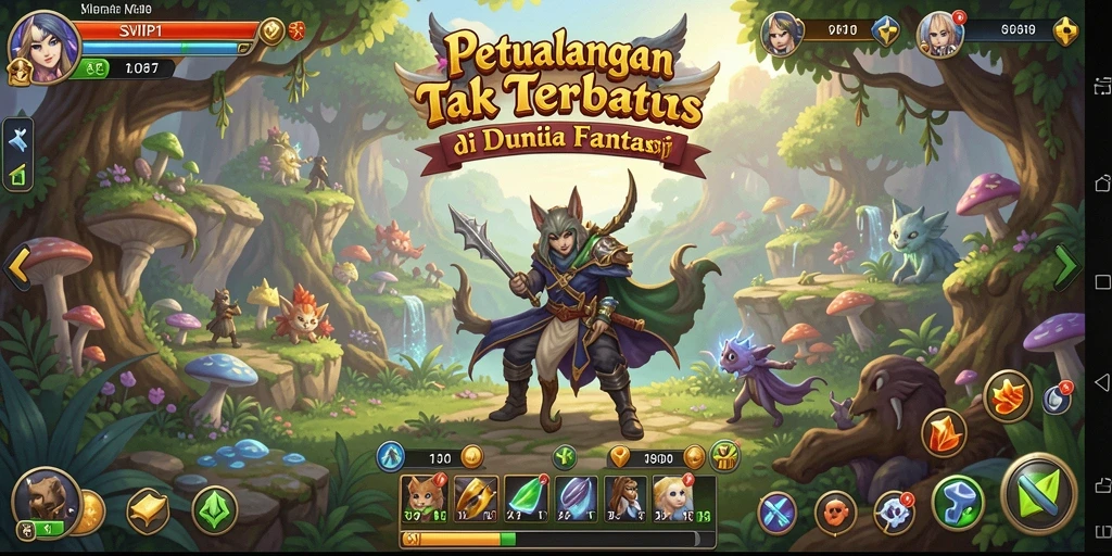 Gameplay SVIP1 yang menakjubkan dalam petualangan seru.