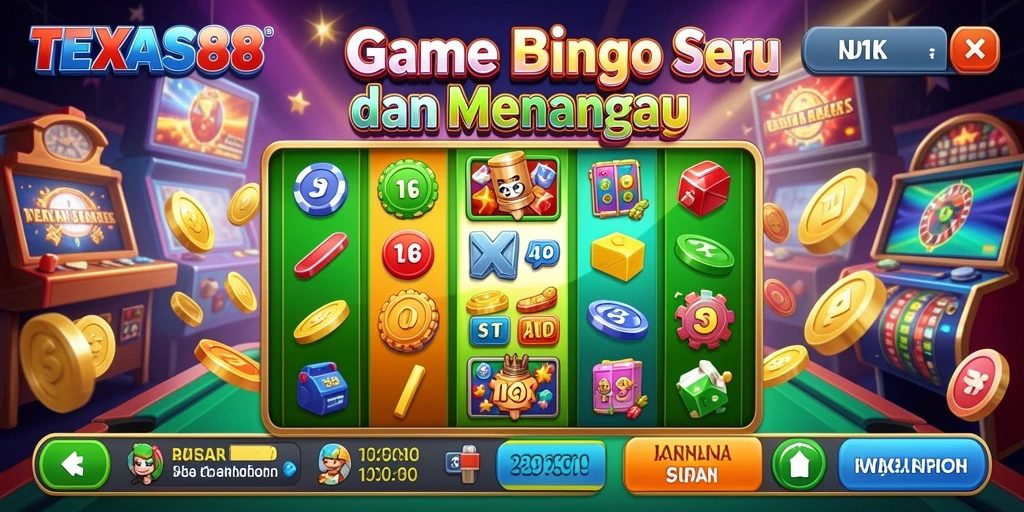 Tampilan gameplay seru TEXAS88 dengan interaksi pemain.