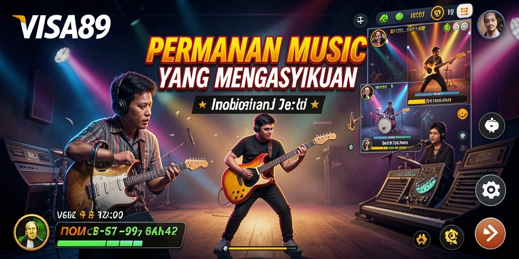 Tampilan gameplay <strong>VISA89</strong> yang penuh warna dan menarik